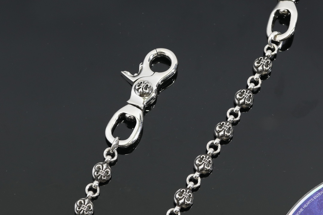 CH｜Scout Flower Beaded Double Hook Clasp (14 Beads)