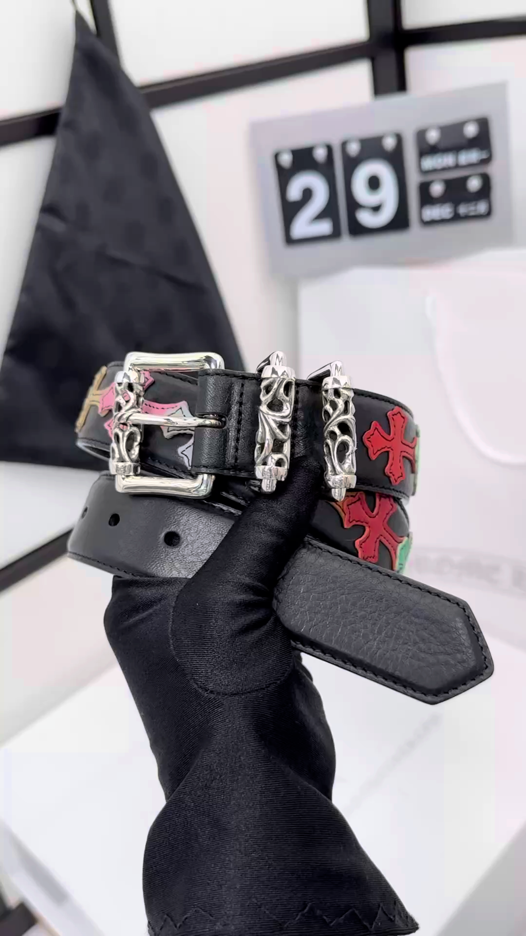 CH｜Sterling Silver Roller Belt