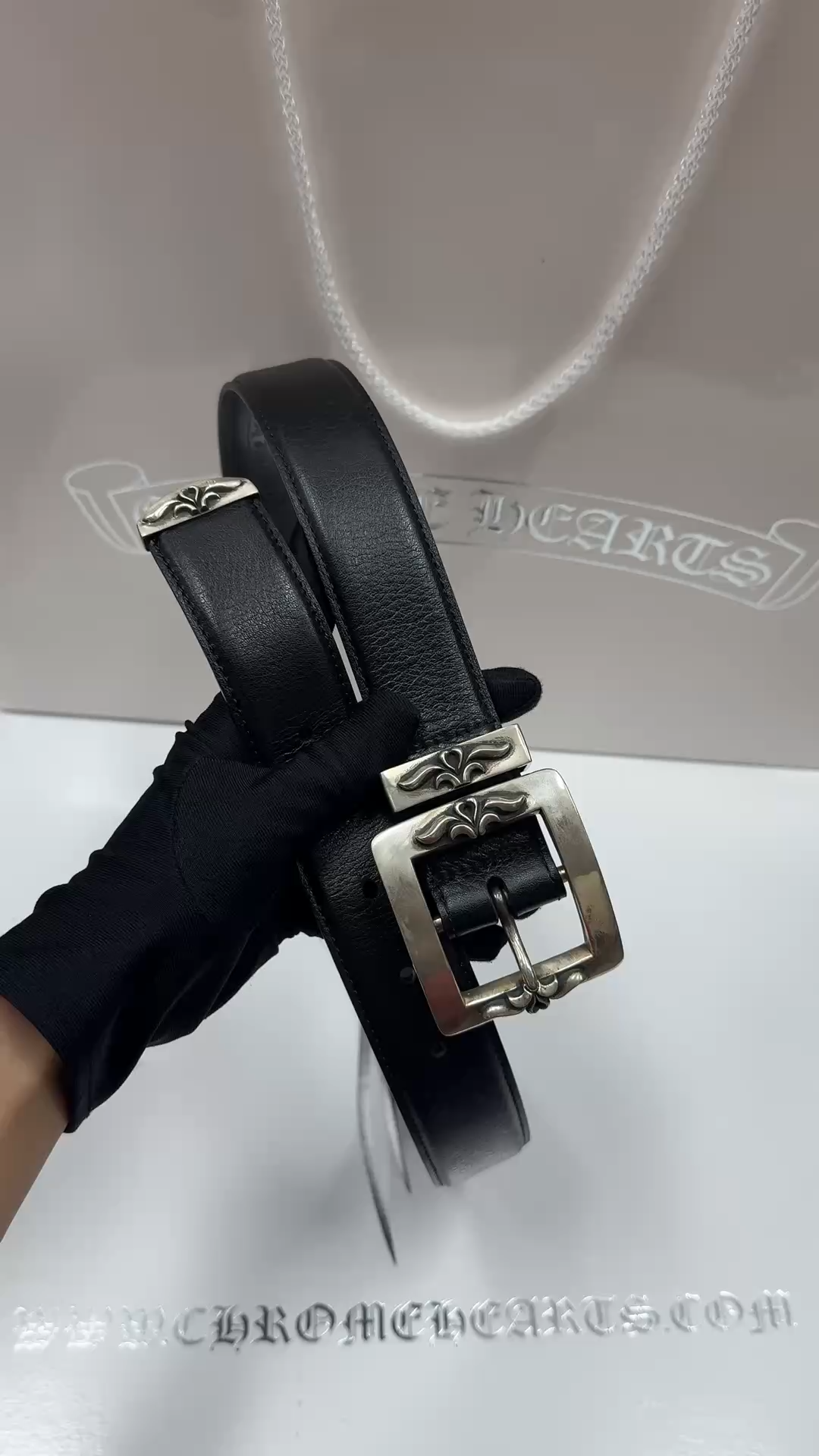 CH｜Square Three-Piece Leather Set