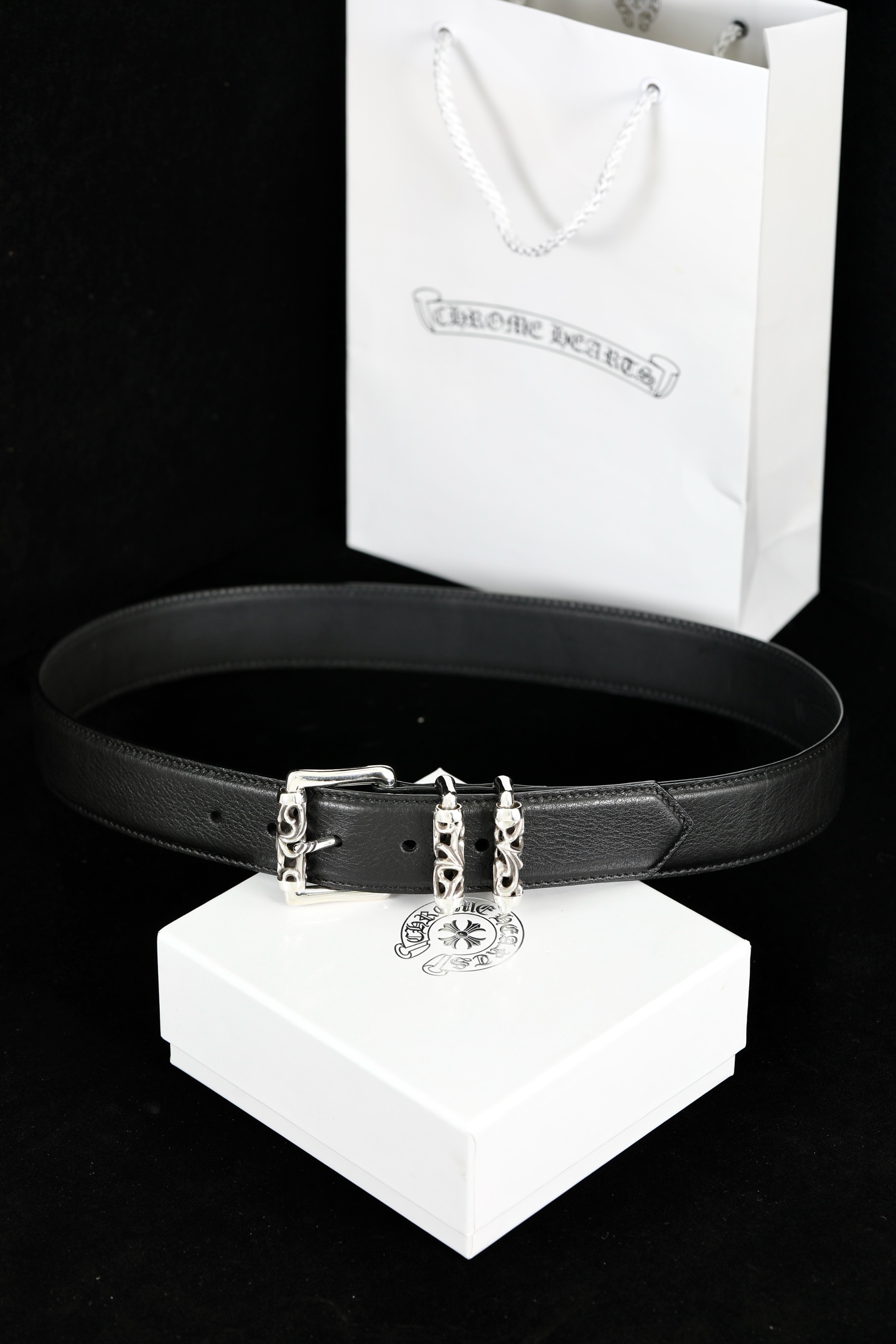 CH｜Wide Scrol Belt with Rattan Rollers