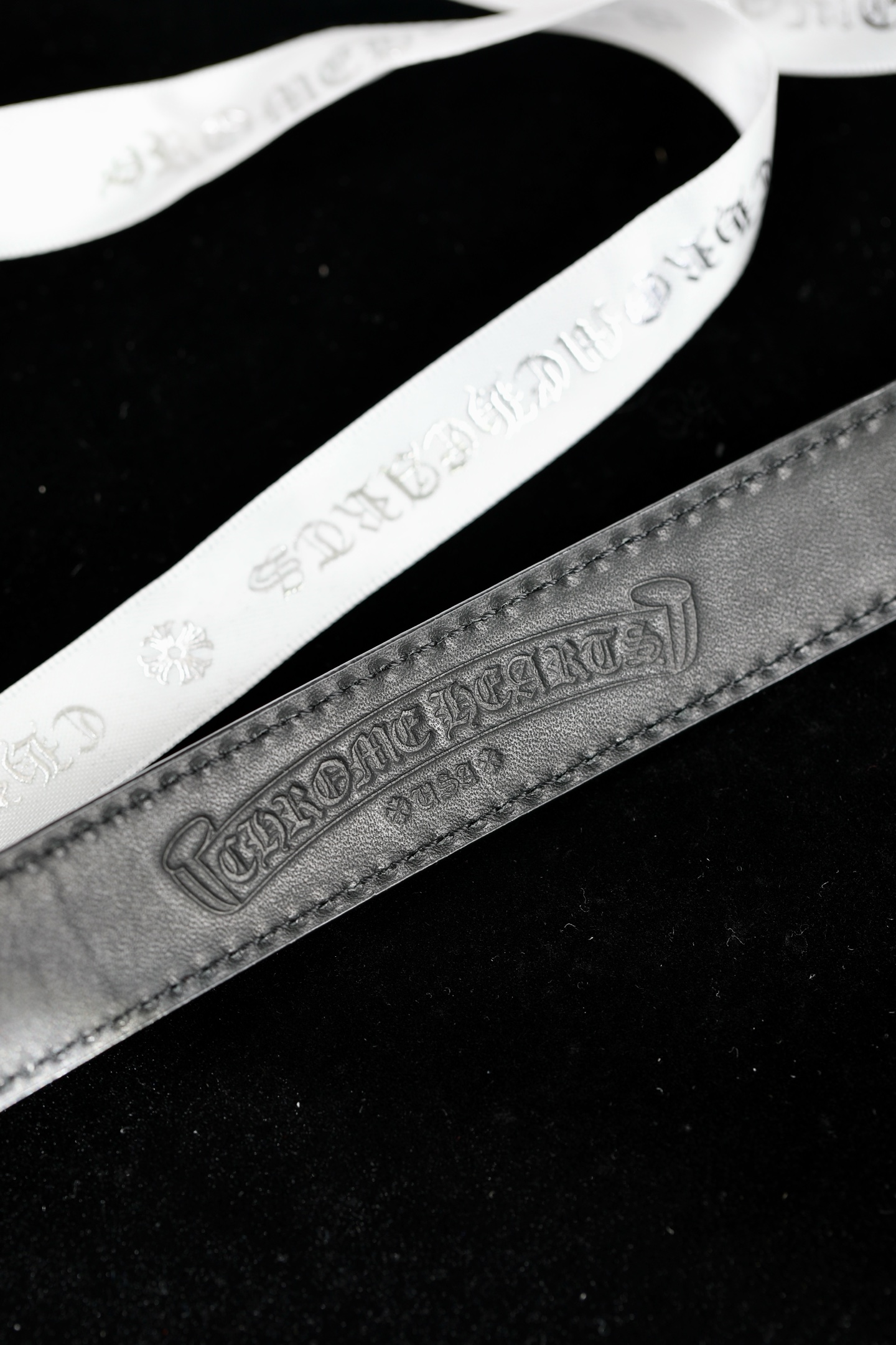 CH｜Mini Narrow Rattan Rolled Leather Belt