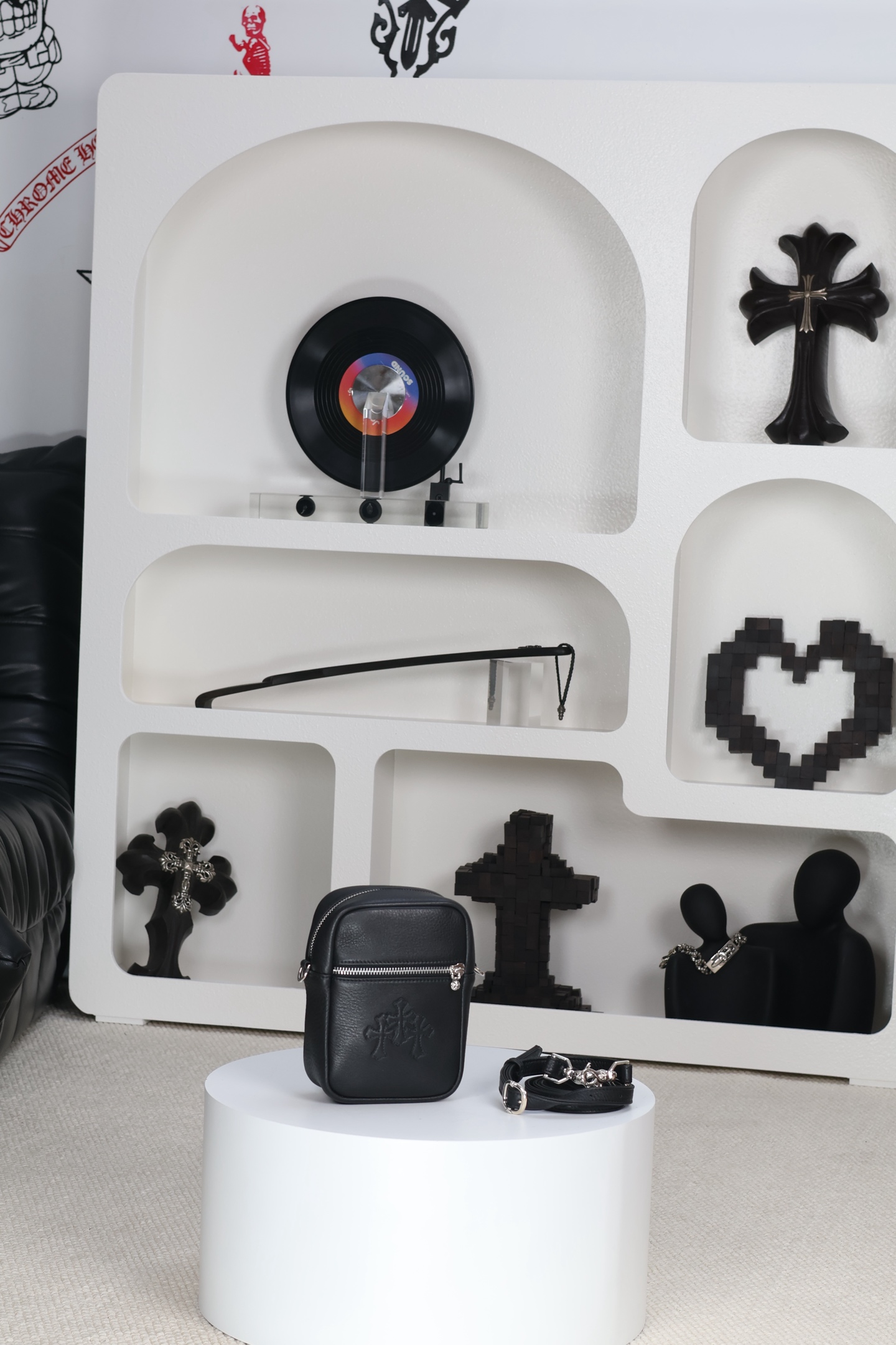 CH｜TAKA Black Cross Camera Bag/Crossbody Bag