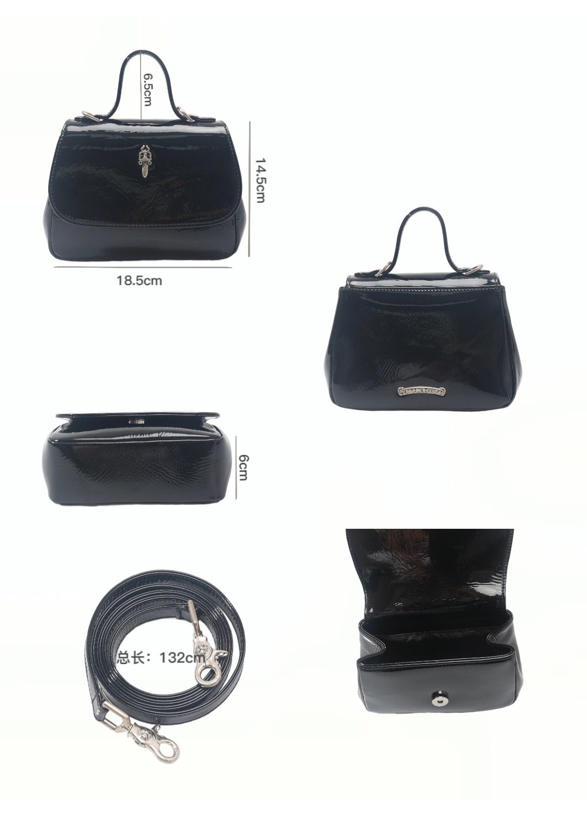 CH｜Philanthus Pihanna Limited Edition Black Shoulder/Handbag ✩ Dimensions: 18.5 x 6 x 14.5 Wrist Height: 6.5