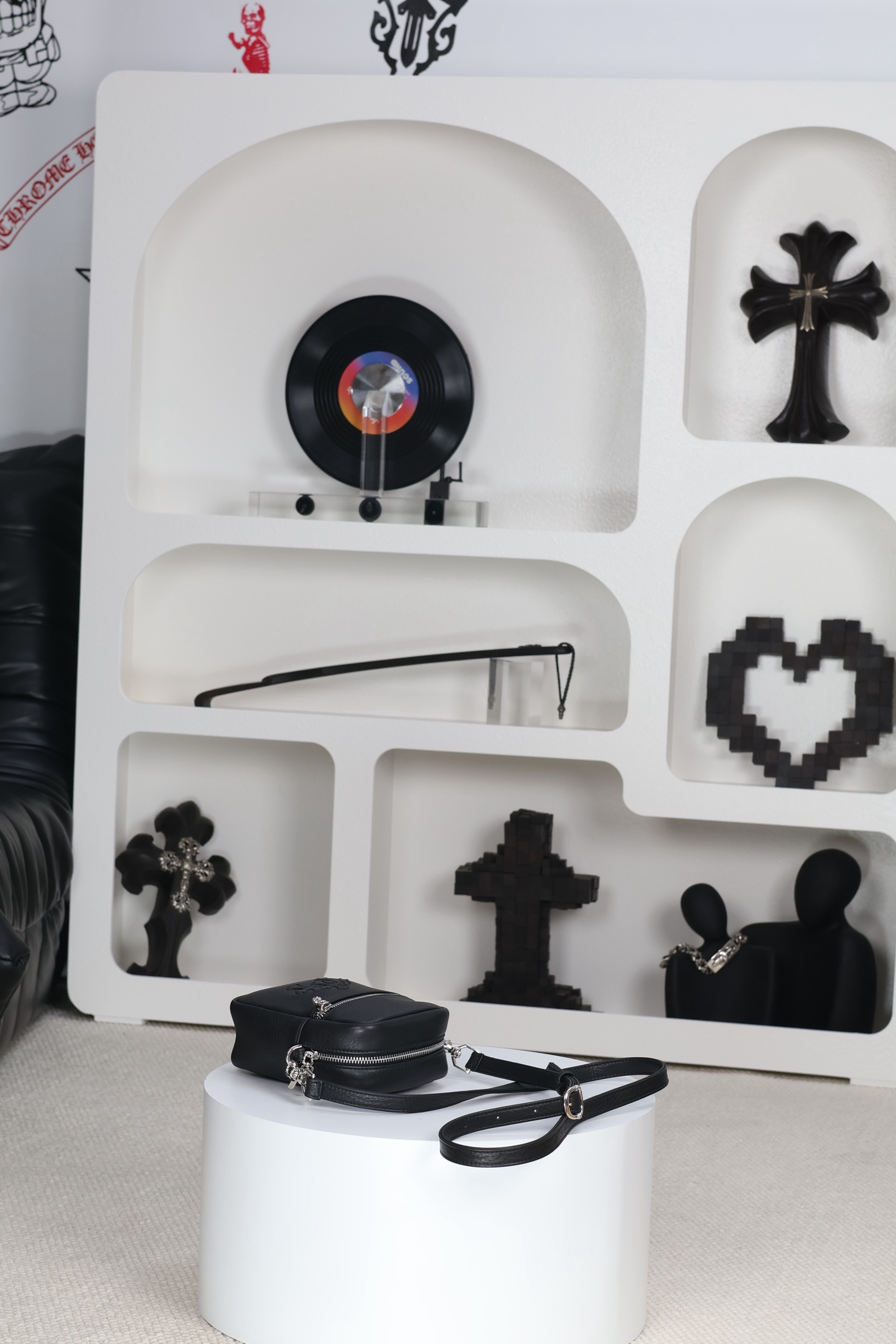 CH｜TAKA Black Cross Camera Bag/Crossbody Bag