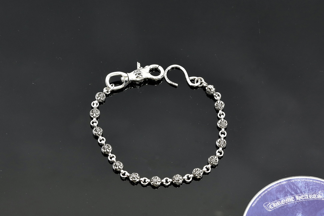 CH | Scout Flower Beaded Hook & S-Clasp, 14 Beads