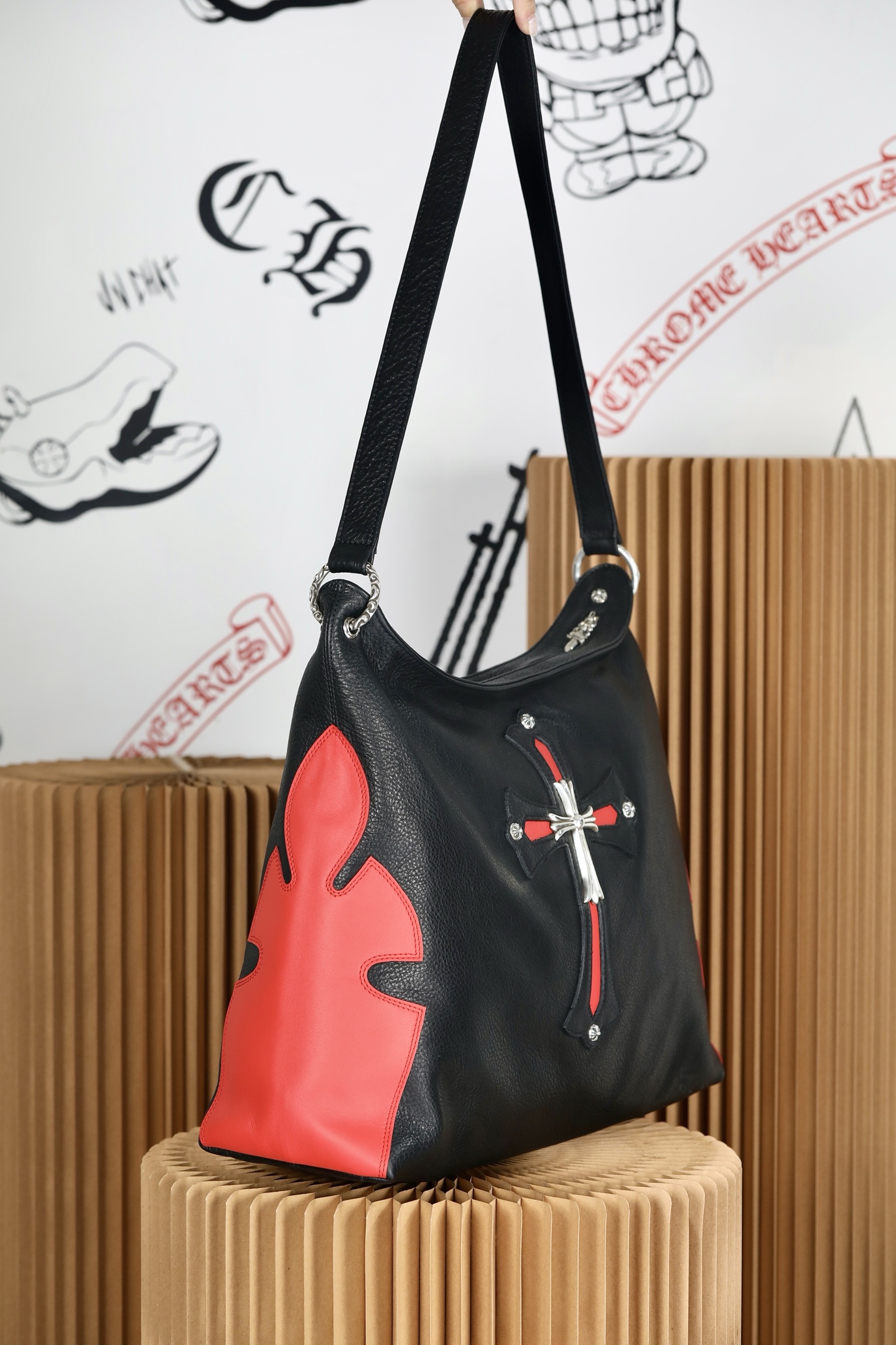 CH · Large Chicken Nugget Crossbody Bag