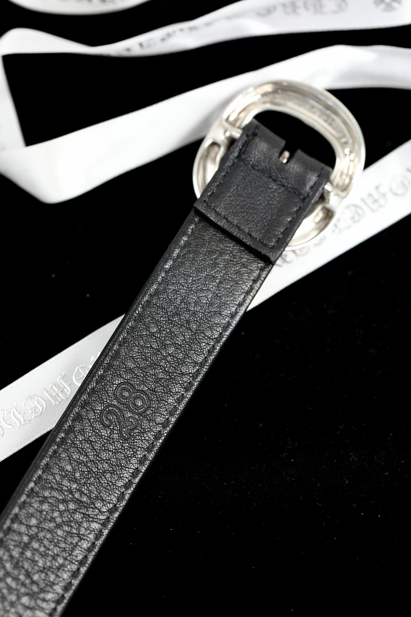 CH｜ Mini Pin Buckle Leather Belt