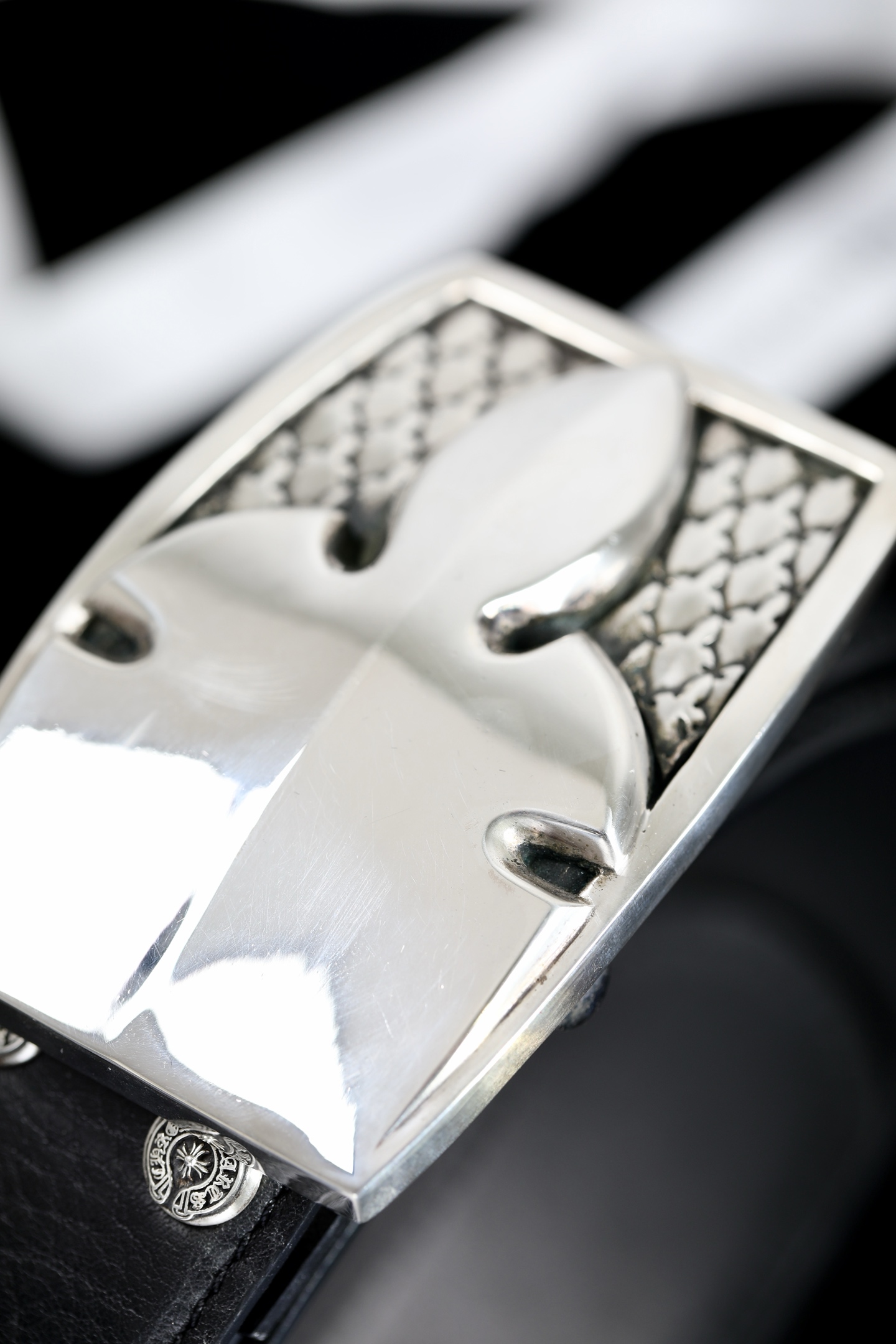 CH｜🔥Flame Leather Belt