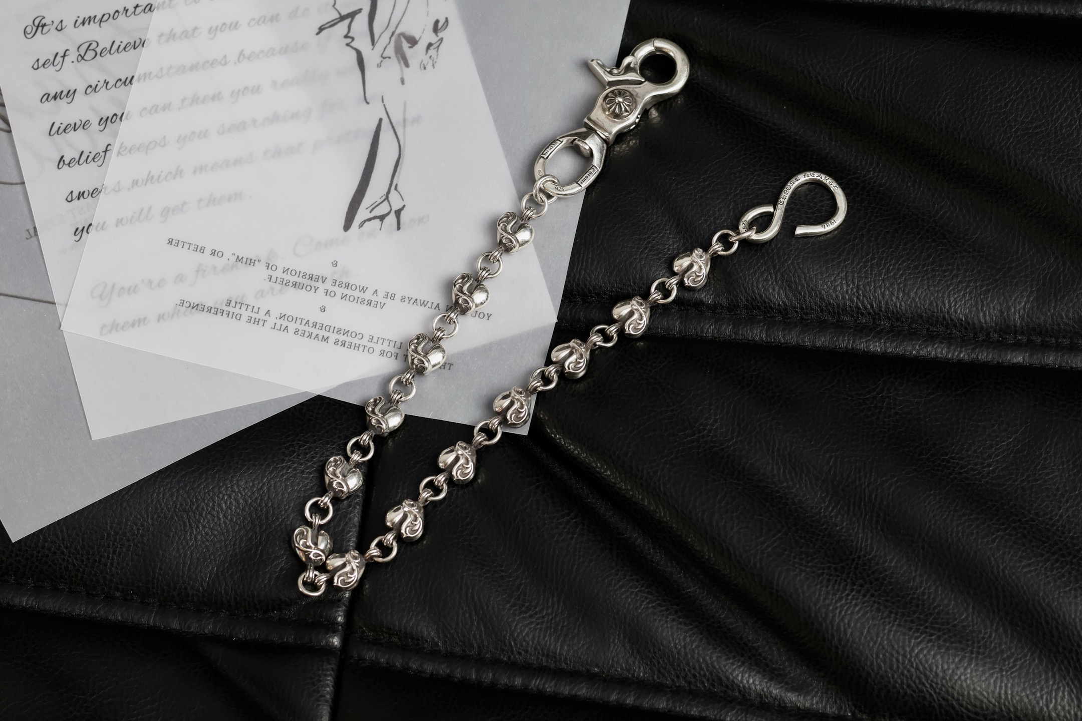 CH｜Heart Hook + S Clasp, 13 clasps