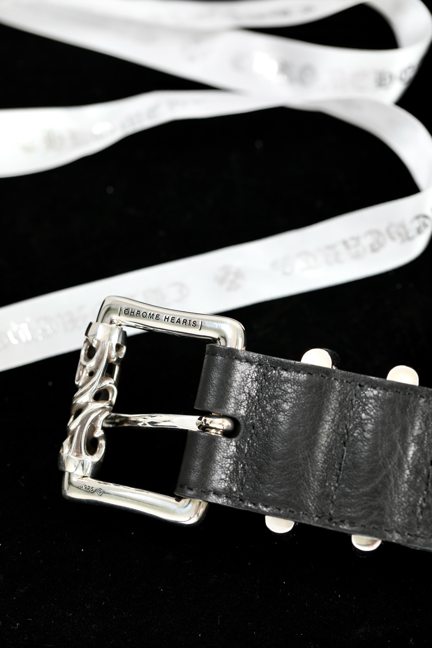 CH｜Wide Scrol Belt with Rattan Rollers