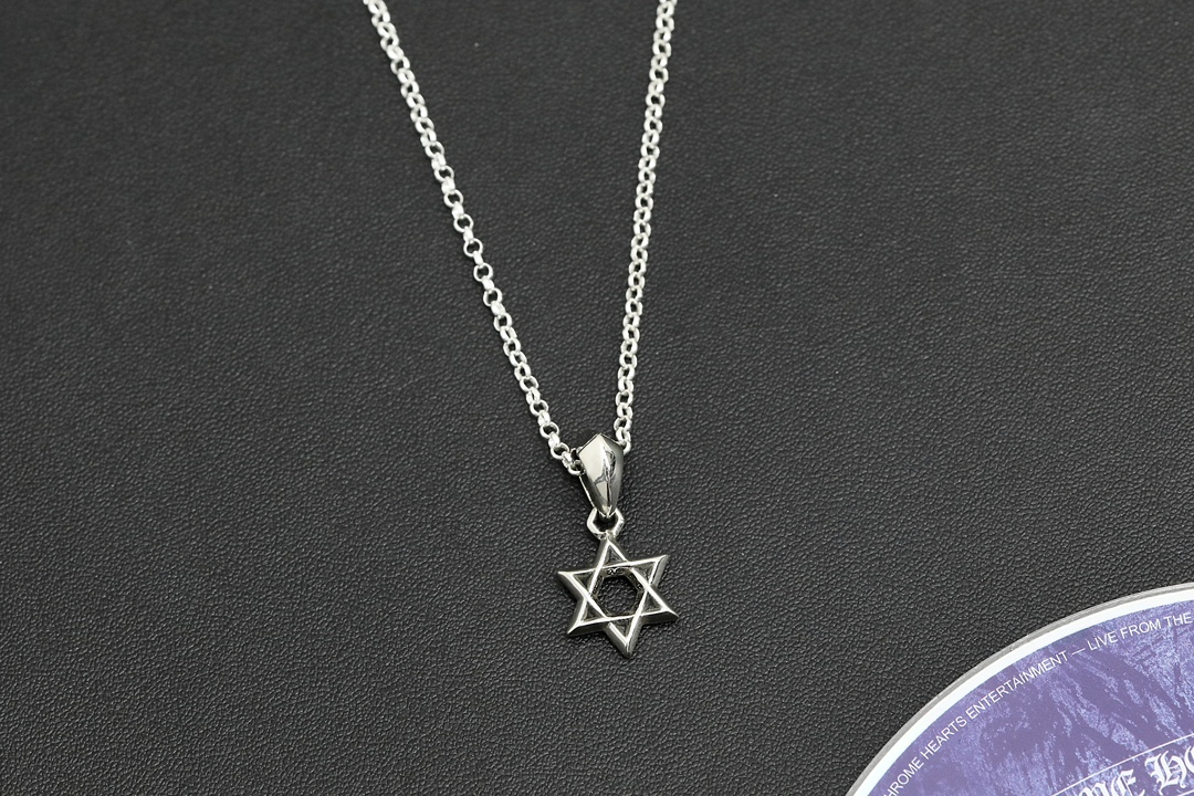 CH Small Six-Pointed Star Pendant [Weight approx. 3.5g]