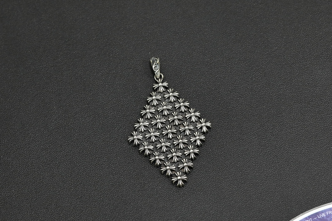 CH Diamond-Shaped Starry Sky Pendant [Weight approx. 21.8g]