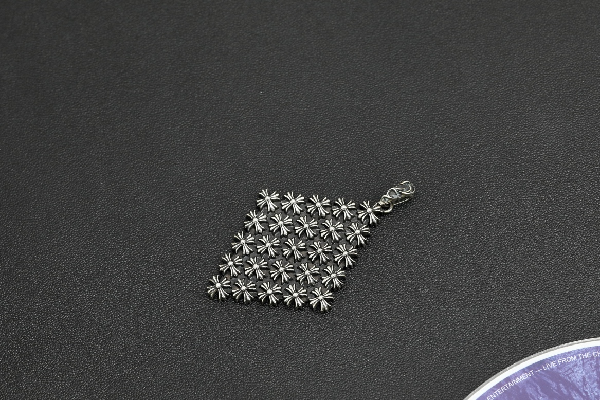 CH Diamond-Shaped Starry Sky Pendant [Weight approx. 21.8g]