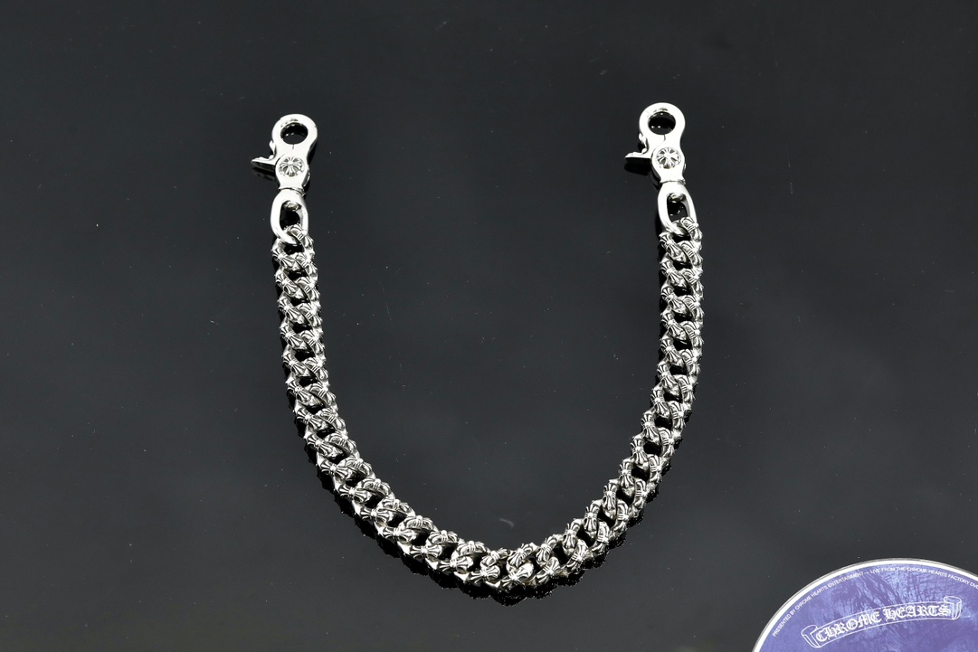 CH｜Double Hook Cable Knit Material: 925 Sterling Silver, Handmade