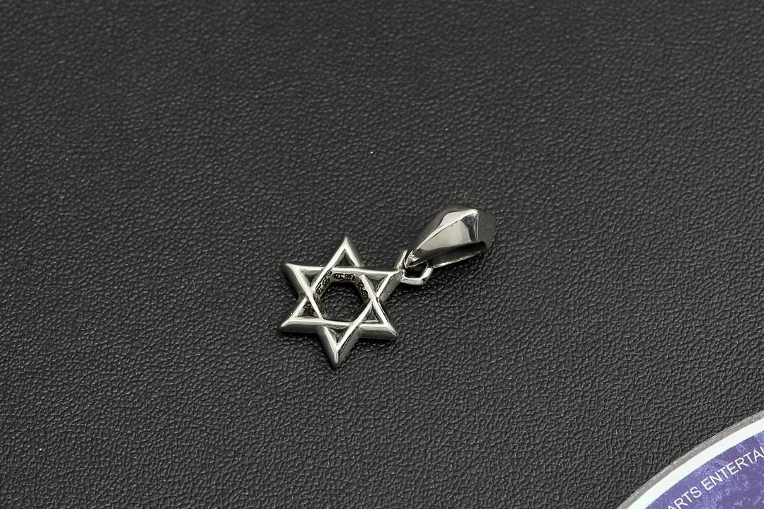 CH Small Six-Pointed Star Pendant [Weight approx. 3.5g]