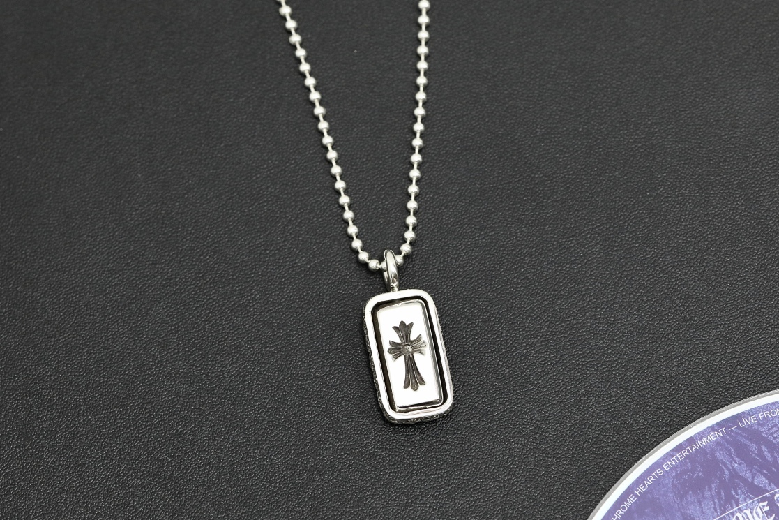 CH Cross Sword Double-Sided Rotating Pendant [Weight approx. 15.7g]