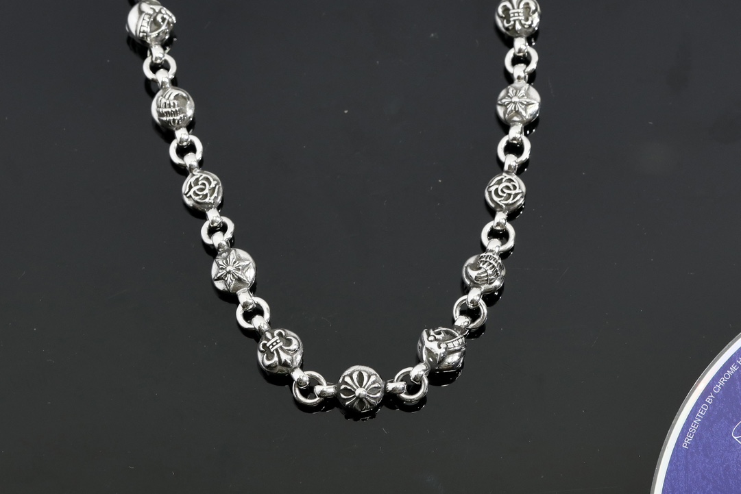 CH｜Hook and S-clasp, Six Elements Beads, 21 Beads