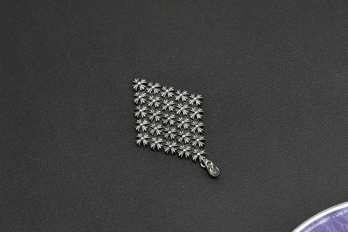 CH Diamond-Shaped Starry Sky Pendant [Weight approx. 21.8g]