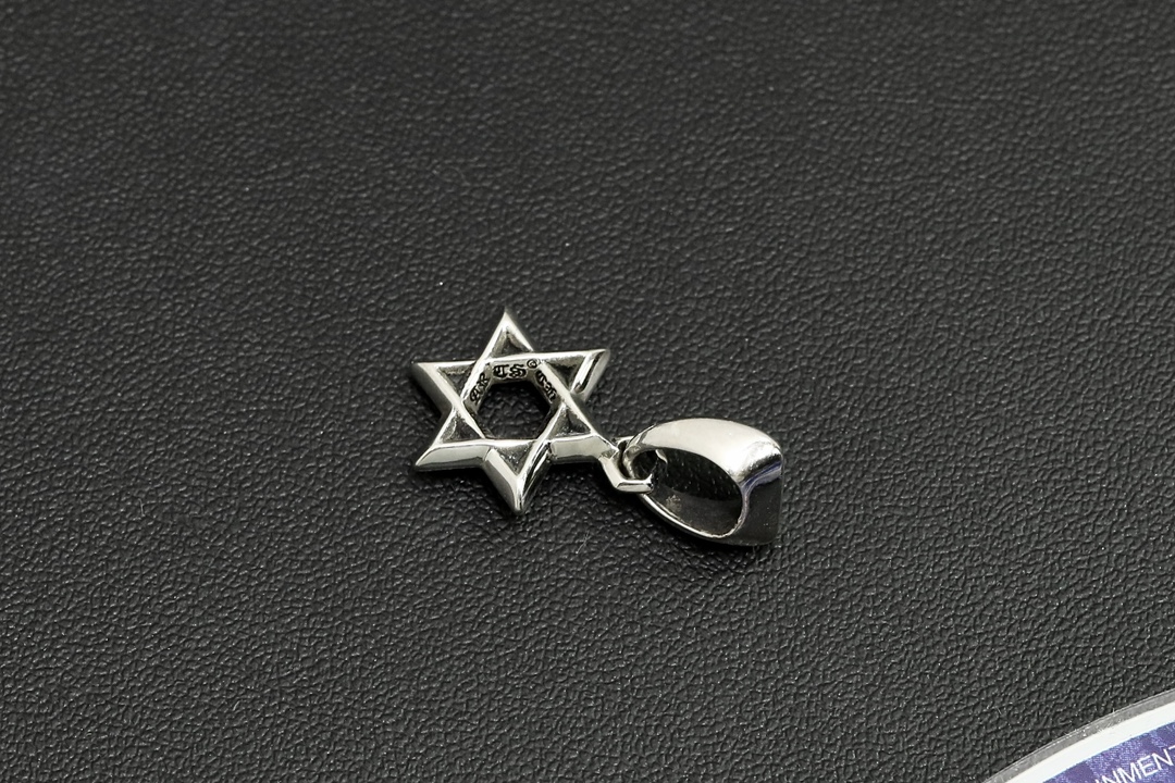 CH Small Six-Pointed Star Pendant [Weight approx. 3.5g]