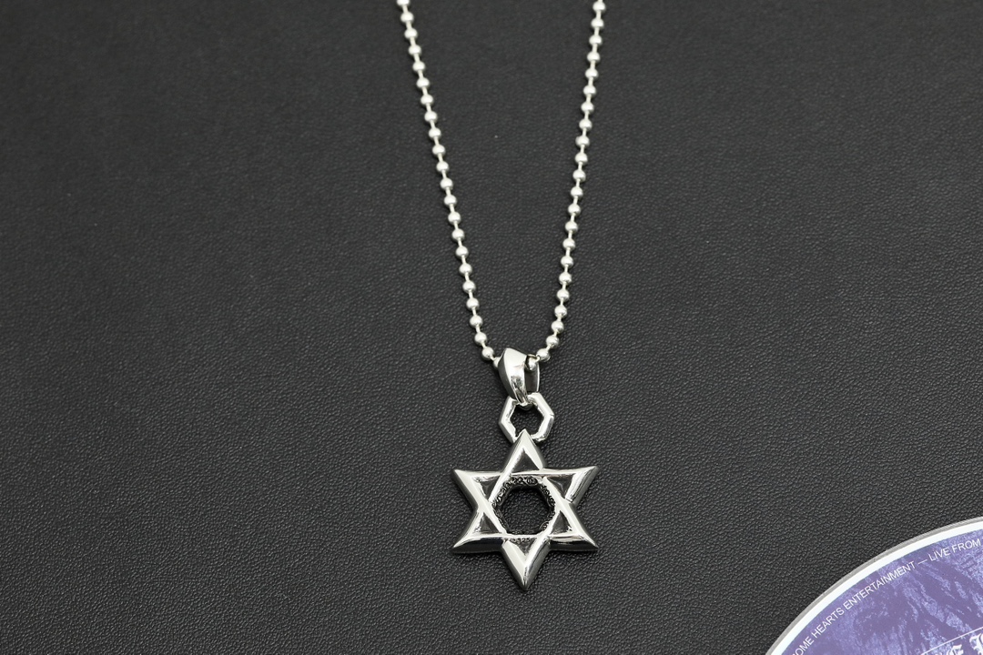 CH Medium Six-Pointed Star Pendant [Weight approx. 14.9g]