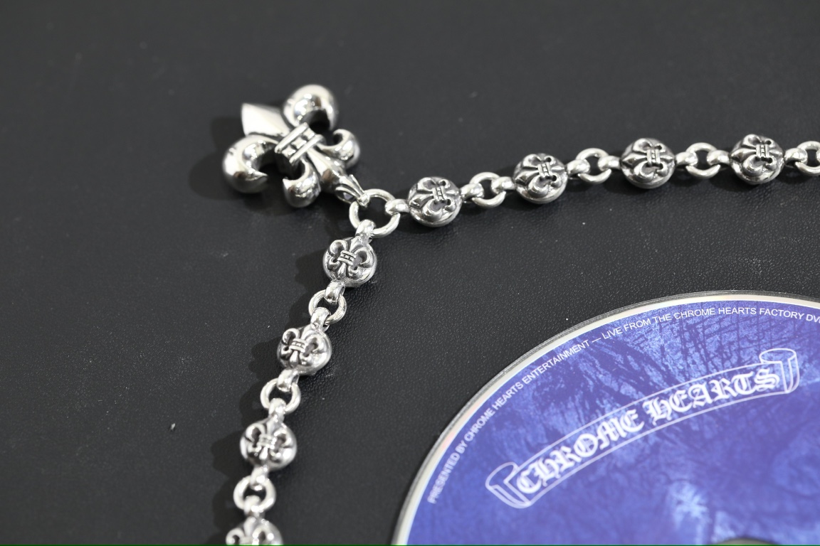 CH▫️Scout Flower Fixed Bead Necklace (Total Length 57cm)