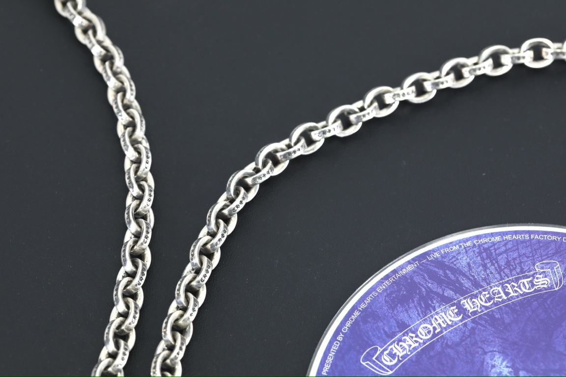 CH Thick Ring Necklace [Total Length 60cm]
