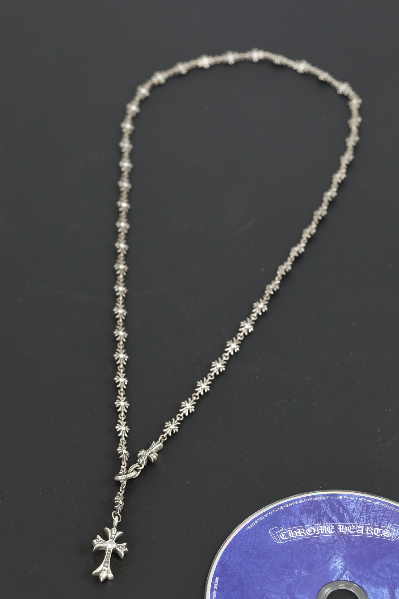 CH One-sided diamond angel necklace (total length 70cm)