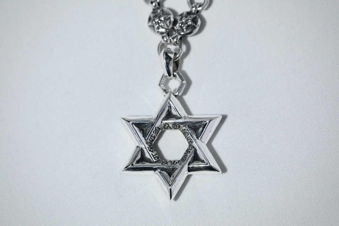 CH Six-Pointed Star Necklace