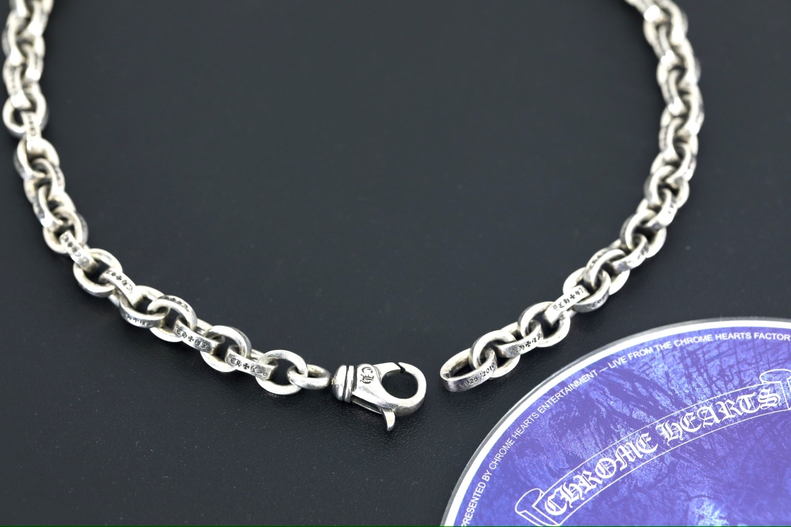 CH Thick Ring Necklace [Total Length 60cm]