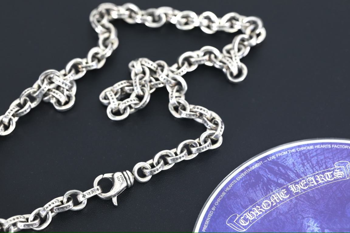 CH Thick Ring Necklace [Total Length 60cm]