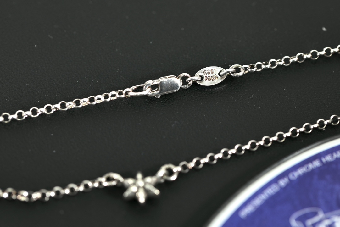 CH Hexagram Collarbone Necklace (40cm)