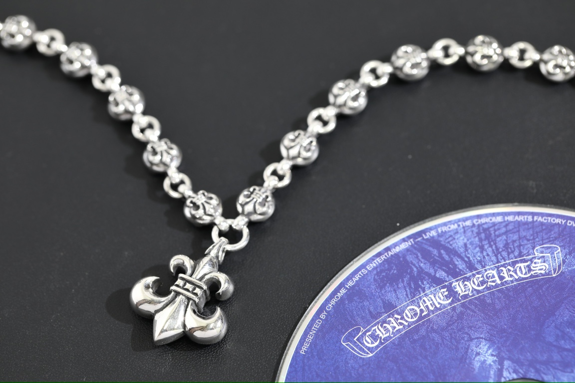 CH▫️Scout Flower Fixed Bead Necklace (Total Length 57cm)