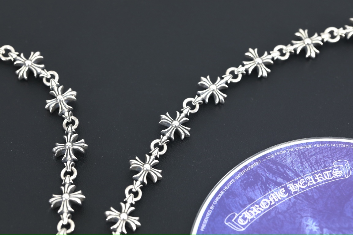 CH｜CHENSE  ▫️ Cross Flower Necklace (Total Length 56cm)