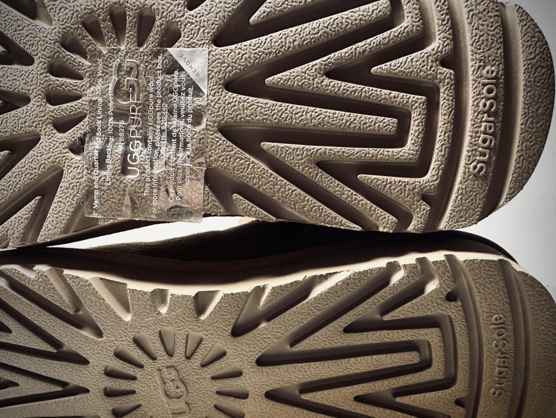 CH × UGG Classic Shot II Classic Mid-Calf Leather and Fur Brown Anti-Fur Leather Snow Boots