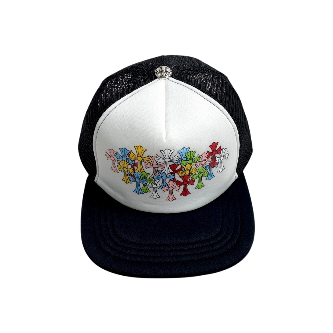 CH Color-stacked Cross-Frame Baseball Cap