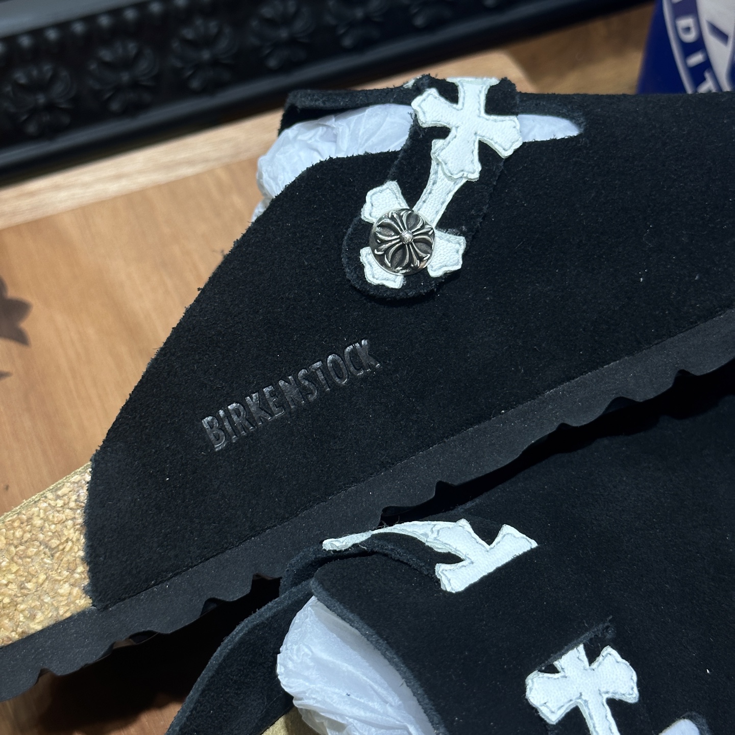 CH Chrome Hearts x Birkenstock Boston
