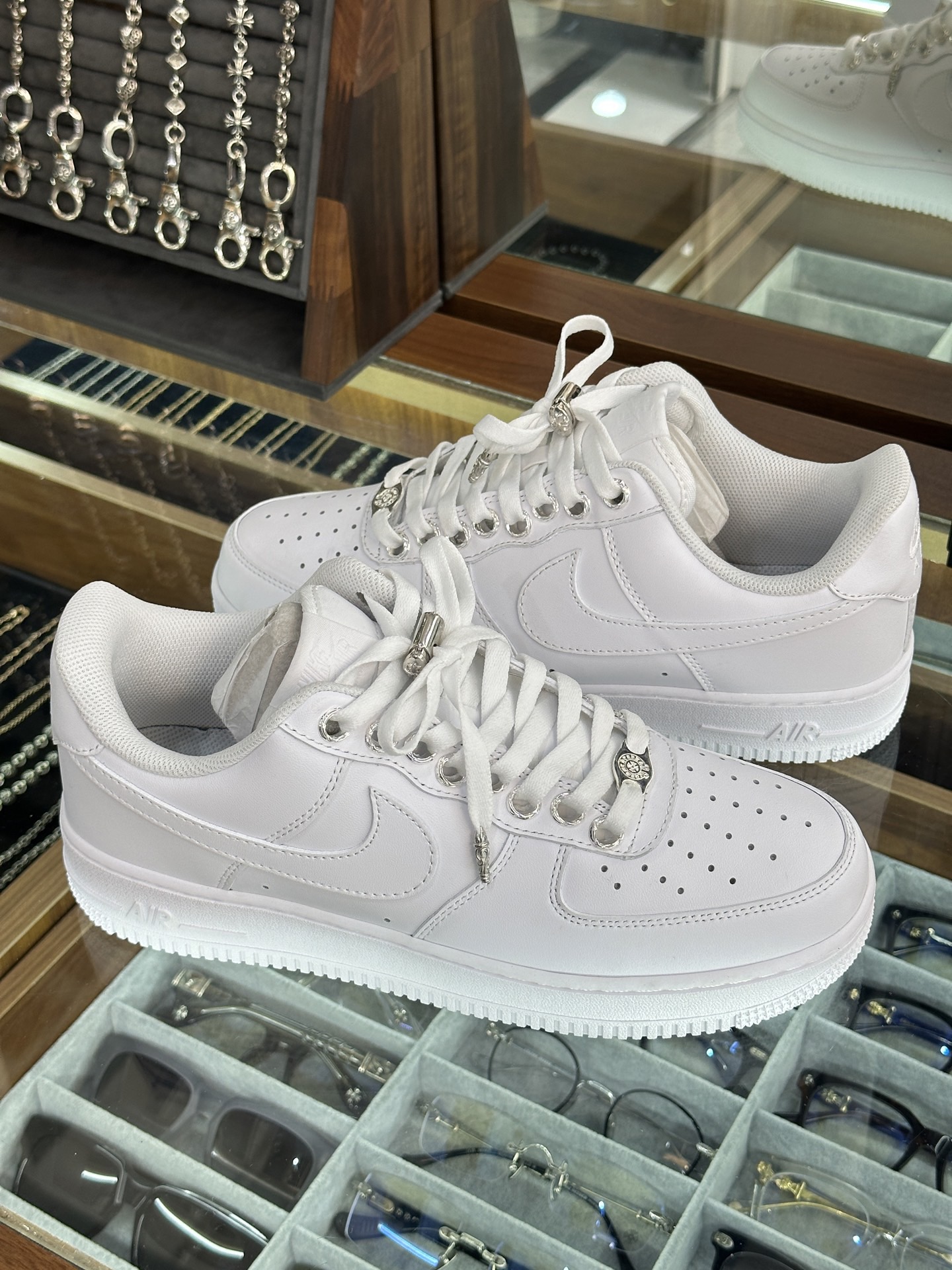 CH x AF1 Air Force White Low-top Sneakers