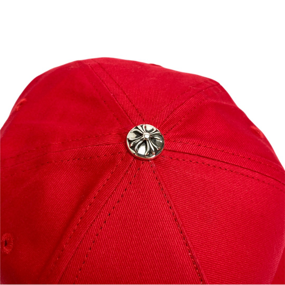 CH red embroidered baseball cap