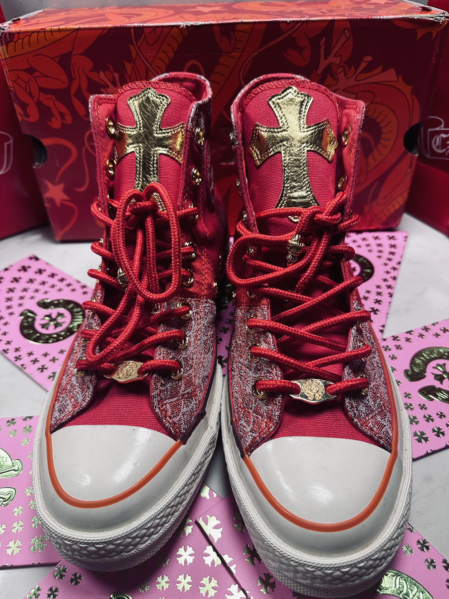 CH Chrome Hearts x Converse