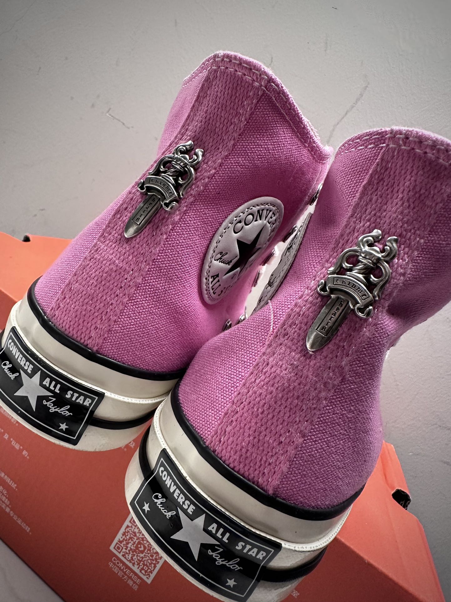 CH Chrome Hearts x Converse 1970s