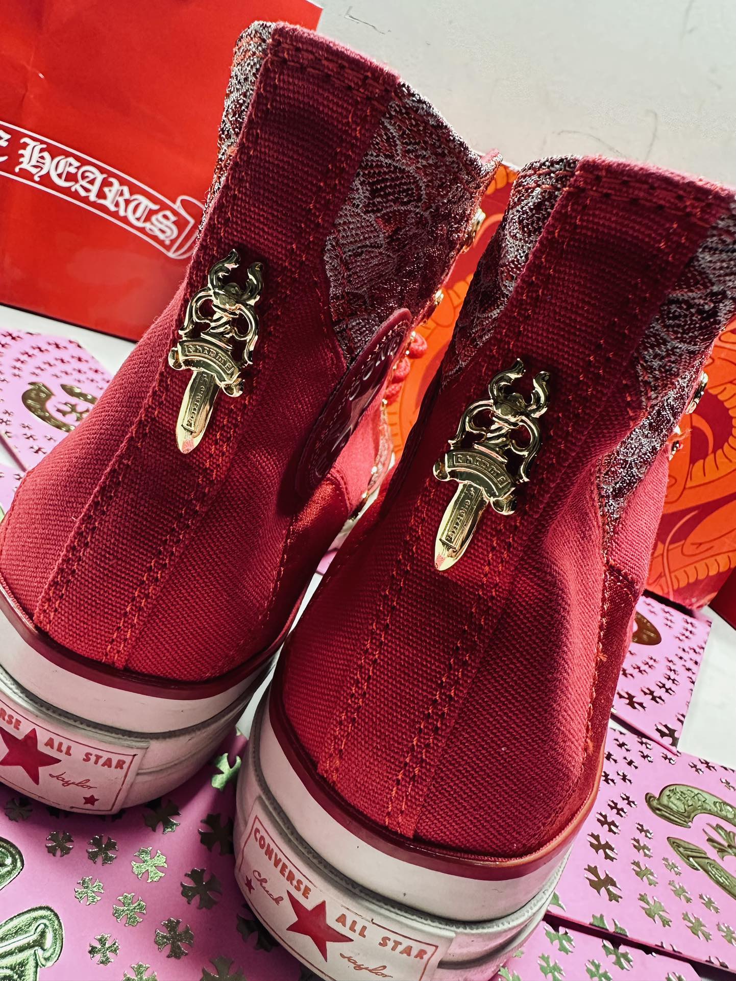 CH Chrome Hearts x Converse