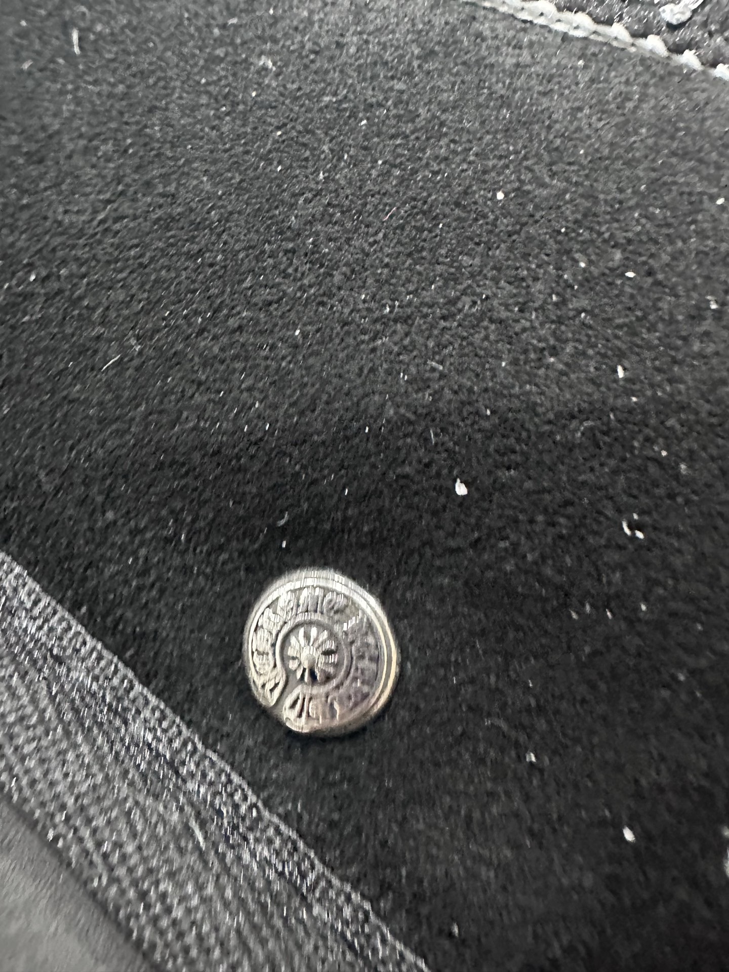 CH × UGG Black Striped Star Slippers