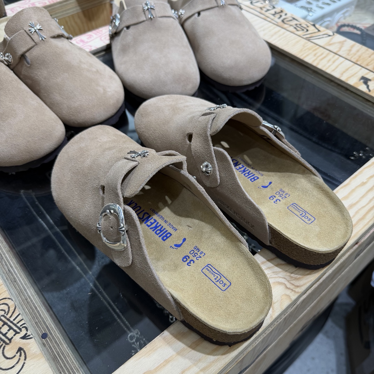 CH Chromehearts x Birkenstock Camel