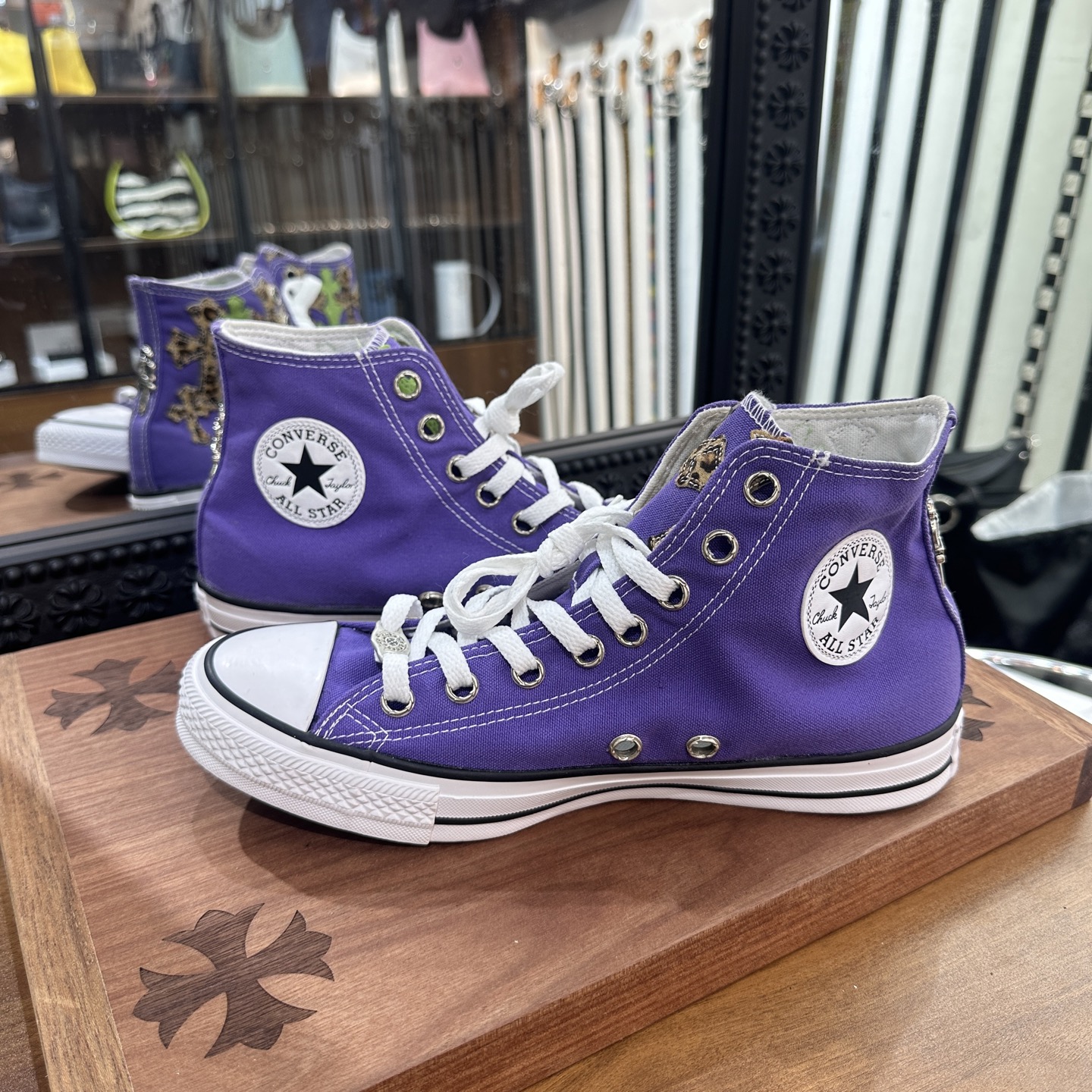 CH Chrome Hearts x Converse All-Star Limited Edition Purple
