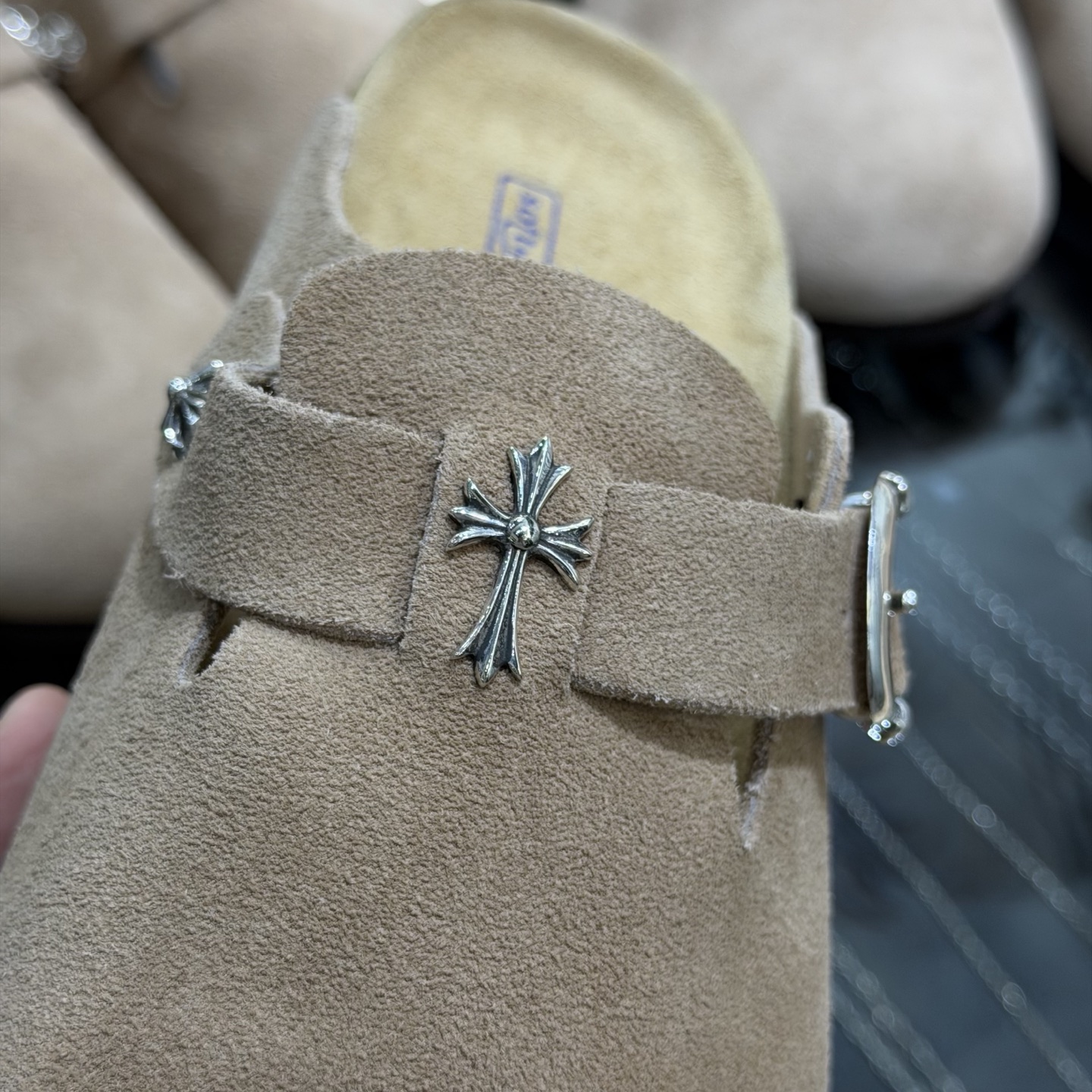 CH Chromehearts x Birkenstock Camel