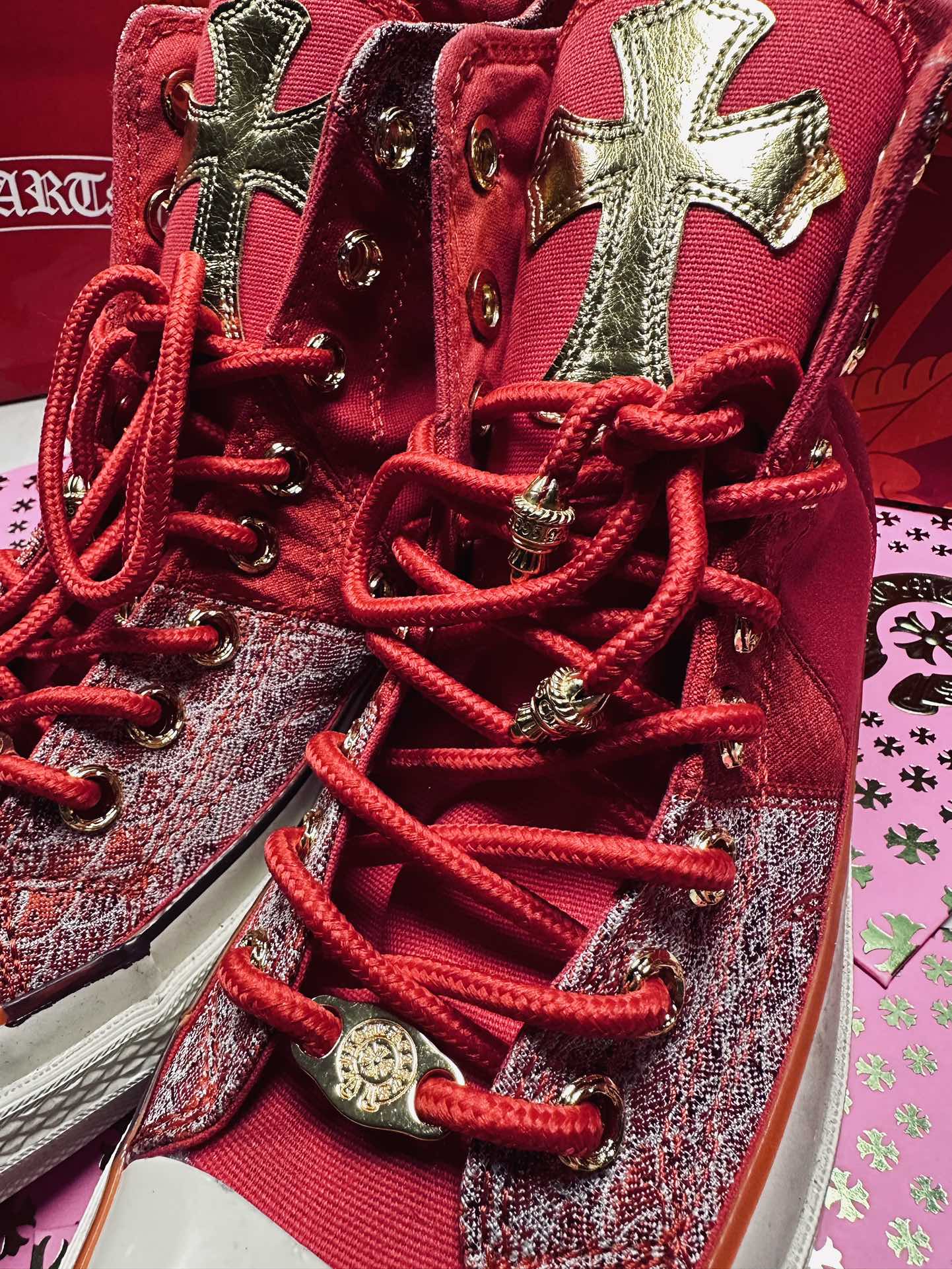 CH Chrome Hearts x Converse