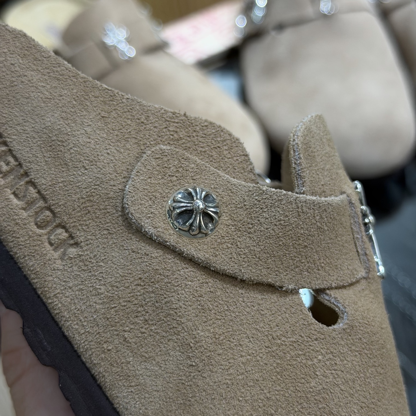 CH Chromehearts x Birkenstock Camel