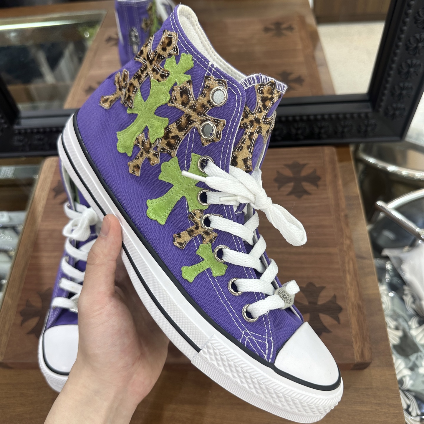 CH Chrome Hearts x Converse All-Star Limited Edition Purple
