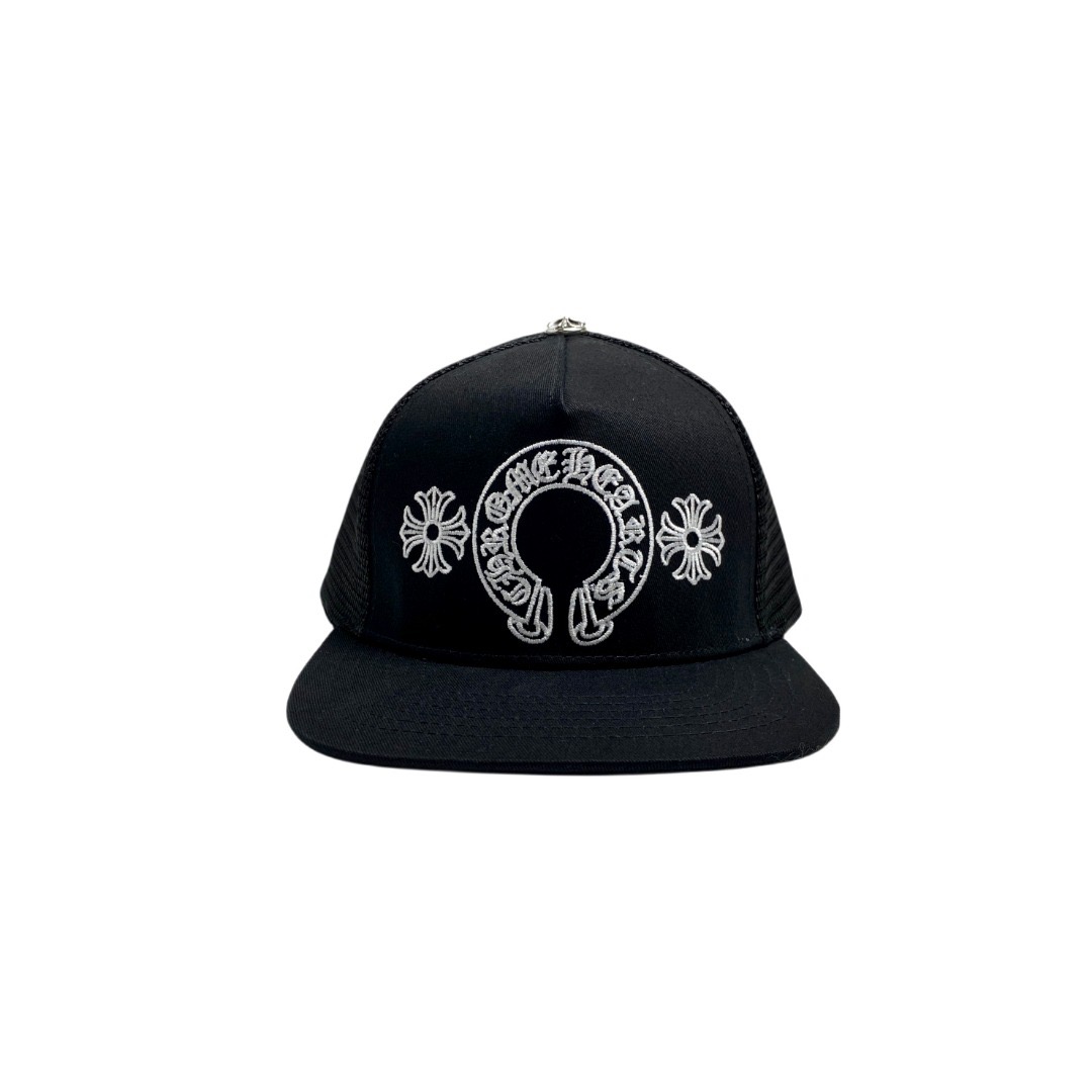 CH horse hoof double cross flower baseball cap