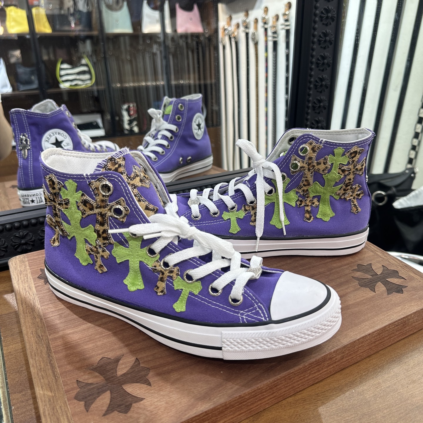 CH Chrome Hearts x Converse All-Star Limited Edition Purple